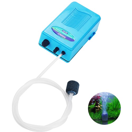 Battery-Operated Portable Outdoor Fishing Oxygen Pump Fish Tank Backup Air Pump - Bild 11 von 14
