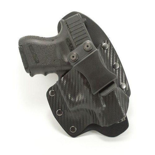 IB340 – Fondina Scamosciata Uso Interno/esterno E Cintura (Glock 26/27, Ruger LC9, Walther PPS - Foto 11