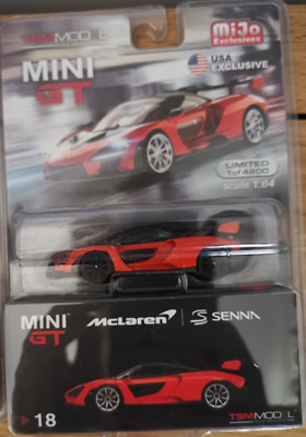 770907/トイザらス オリジナル ミニGT McLaren SENNA 770907/トイザらス オリジナル ミニGT McLaren SENNA Mini GT #18