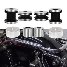 Detachable Luggage Rack Backrest Docking Hardware Kit for HARLEY Touring 97-08