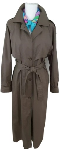 Light Brown Long Raincoat Trench 