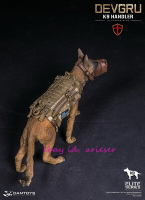 New Damtoys 78040 1/6 Devgru K9 Handler Modern Military Action