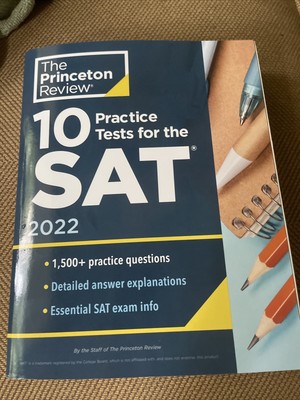 Princeton Review SAT Prep, 2022: 10 Practice Tests + Review & Techniques