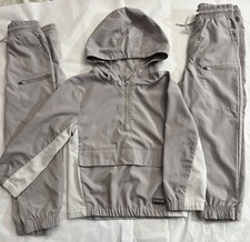NWOT-Boy's OSH-Kosh-top a 2 matching pants-gray, Long Sleeve - Size 5 -kids