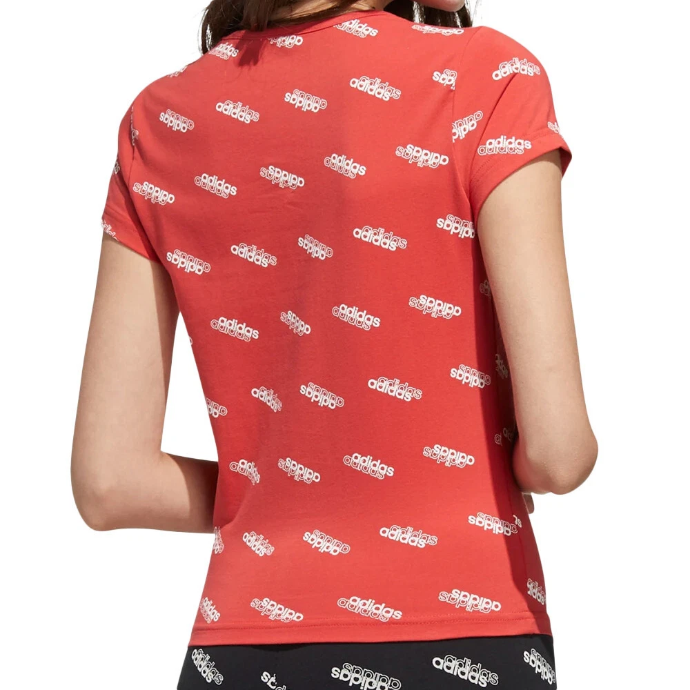 Tee shirt adidas sales rouge femme