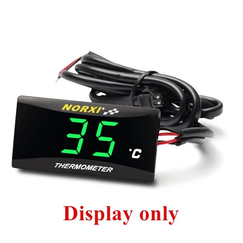 Motorcycle Thermometer Water Temperature Mini Meter Sensor Thermomete Gauges - Picture 9 of 34