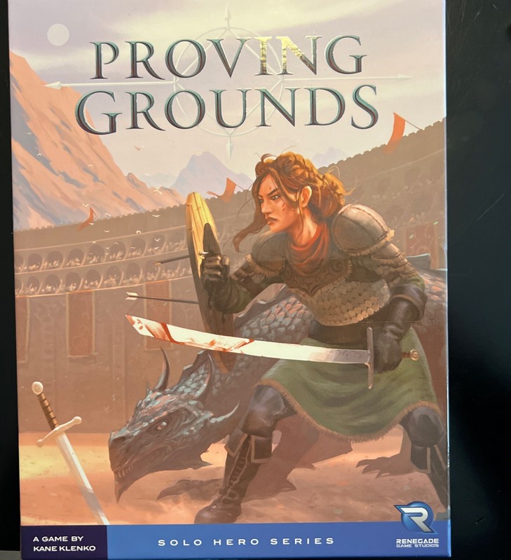 Proving Grounds Solo Hero Series Board Game Renegade Game Studios