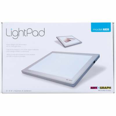 Artograph LightPad 920 6'' x 9'' Thin LED Light Box Projector Drawing Tracing Used
