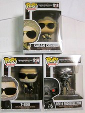 TERMINATOR Dark Fate - T-800, Sarah Connor + REV-9 Endoskeleton - Funko Pop!