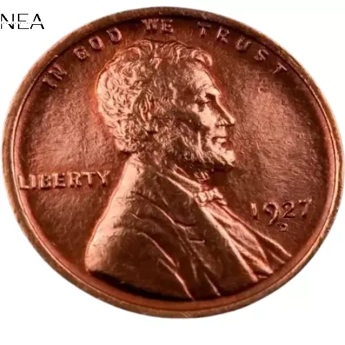 1927-D Lincoln Wheat Penny Cent ~ Gem BU (red) ~ Better Date!