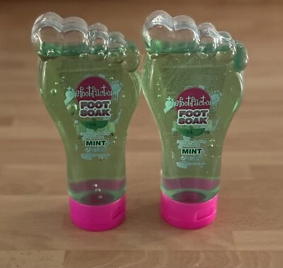 The Foot Factory Mint Soak 180ml+180ml Brand New Free P+P