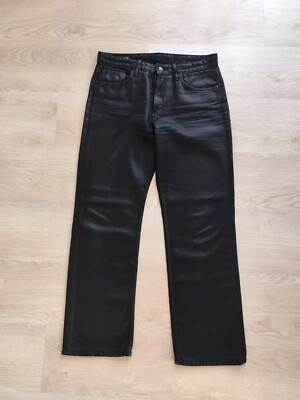Jeans mit Coating. Zara. Gr.38. Schwarz. NP40 . Top!