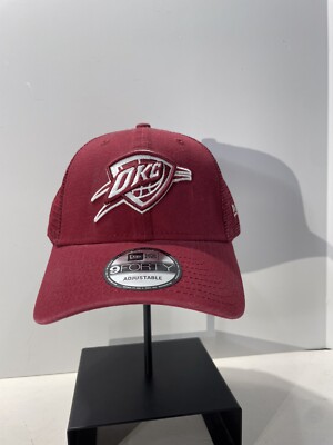 OKC Oklahoma City Thunder NBA Basketball New Era 9Forty Hat Cap Adjustable