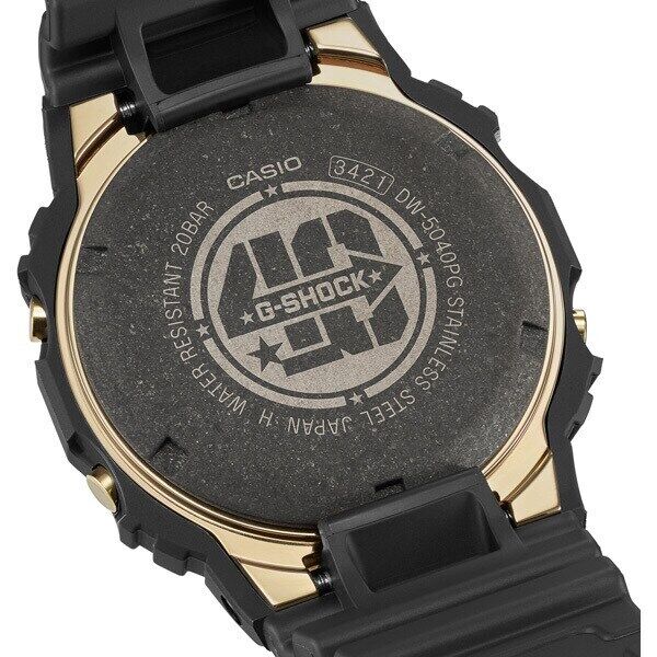 Casio G-SHOCK 40th Anniversary Model DW-5040PG-1JR, NEW