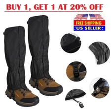 Outdoor Hiking Boots Cover Gaiters Waterproof Leg Protection Snow Legging USA