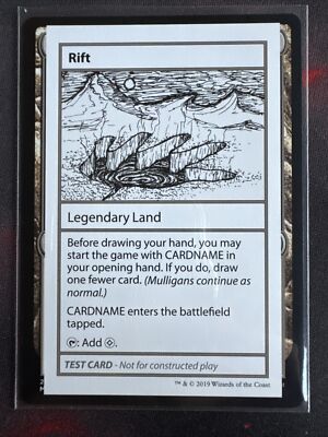 MTG Rift Mystery Booster - Convention Edition Playtest Cards Regular Special | eBay MTG Rift Mystery Booster - Convention Edition Playtest Cards Regular Special | eBay