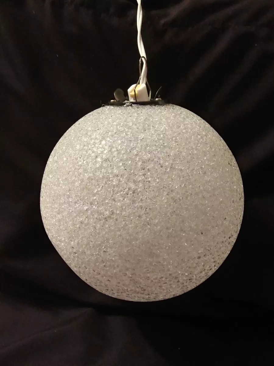 Plastic on sale ball lamp
