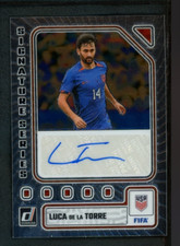2023-24 Luca De La Torre Auto Panini Donruss Signatures Series