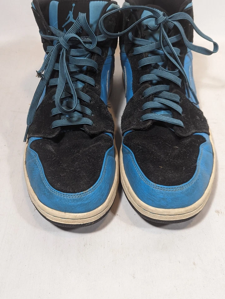 Nike Air Jordan 1 Retro Medio Oscuro Polvo Azul 554724-017 Hombres13 Foto 2 de 4