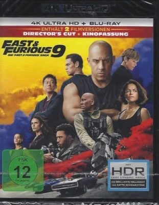 Fast & Furious 9 - Kinofassung - (4K Ultra HD) - BluRay - Neu / OVP - Bild 1 von 2
