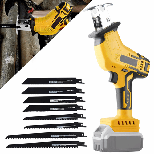 Brushless Cordless Reciprocating Saw for Dewalt 20V Max Variable Speed Tool Only - Picture 13 of 13