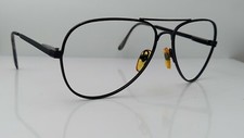 Vintage Girard 5511 Black Metal Pilot Sunglasses FRAMES ONLY