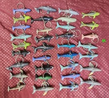 34 Pcs Dolphin and Whale Keychained Lots