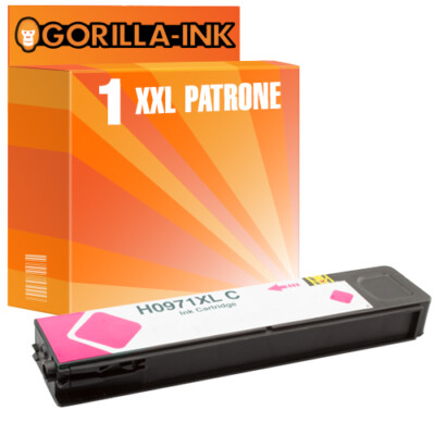 1x Patrone XXL Magenta für HP 971 XL OfficeJet Pro X 551 DW 576 DW 451 DN