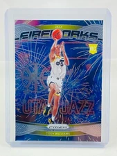 2024-25 Panini Prizm Cody Williams RC Fireworks #18