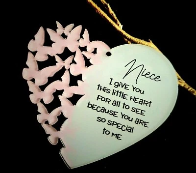 JJL Christmas gifts for Niece Novelty Presents Gadgets Mother Ornament I love you