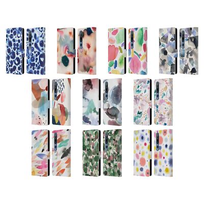 OFFICIAL NINOLA PATTERN ABSTRACT LEATHER BOOK WALLET CASE FOR XIAOMI PHONES