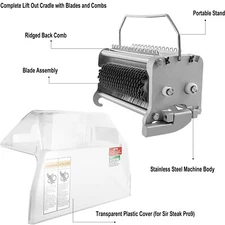 Lift Out Cradle With Blades & Combs for Biro Tenderizer Pro 9 Sir Steak TA3130