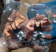 Vintage Hasbro Wwe The Bushwhackers Character Pair