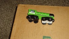Circo Green Wooden Train / Excellent Condition 4 Inch