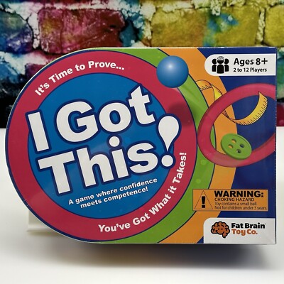 I GOT THIS! Game Fat Brain Toy Co. 100 Challenges Confidence Kids Child Gift NEW