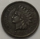 1895 Indian Head Cent Exact Coin Imaged #IND68