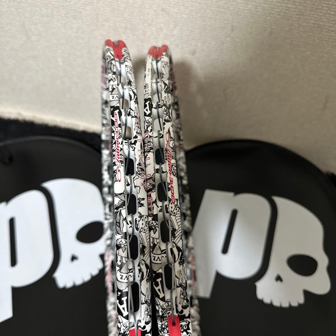 Prince x Hydrogen tennis racket pair O3 TATTOO 100 | eBay