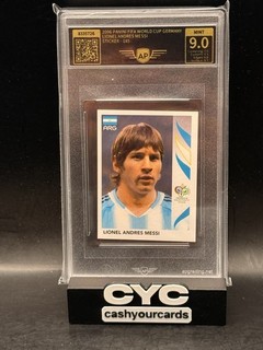 Lionel Andres Messi Sticker #185 2006 Panini FIFA World Cup AP 9.0