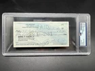 Joe Montana Autographed Personal Check 1980 to San Francisco 49ers PSA/DNA RARE!