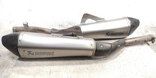 2015 Bmw K1600 Gt Akrapovic Left And Right Exhaust Muffler Pipes Pair See Notes 2015 Bmw K1600 Gt Akrapovic Left And Right Exhaust Muffler Pipes Pair See Notes