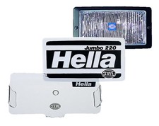 Hella Jumbo 220 Single Fog Lamp - High-performance Rectangular Halogen Exterior Hella Jumbo 220 Single Fog Lamp - High-performance Rectangular Halogen Exterior
