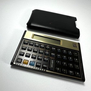 Vintage Hewlett Packard HP 12C Finance Calculator