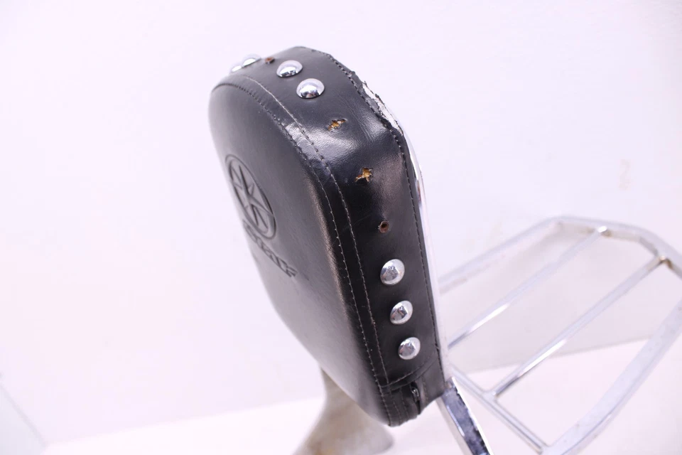 06-09 YAMAHA V STAR 1100 XVS1100AW CLÁSICO RESPALDO BARRA SISSY CON RACK Foto 3 de 4