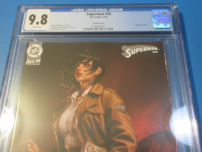 Superman #34 Eom Variant CGC 9.8 NM/M Gorgeous Gem Wow | eBay