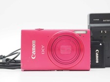 Canon IXY 420F PowerShot Digital Camera ELPH 320 HS 16.1MP 5x red Exc   Z5770