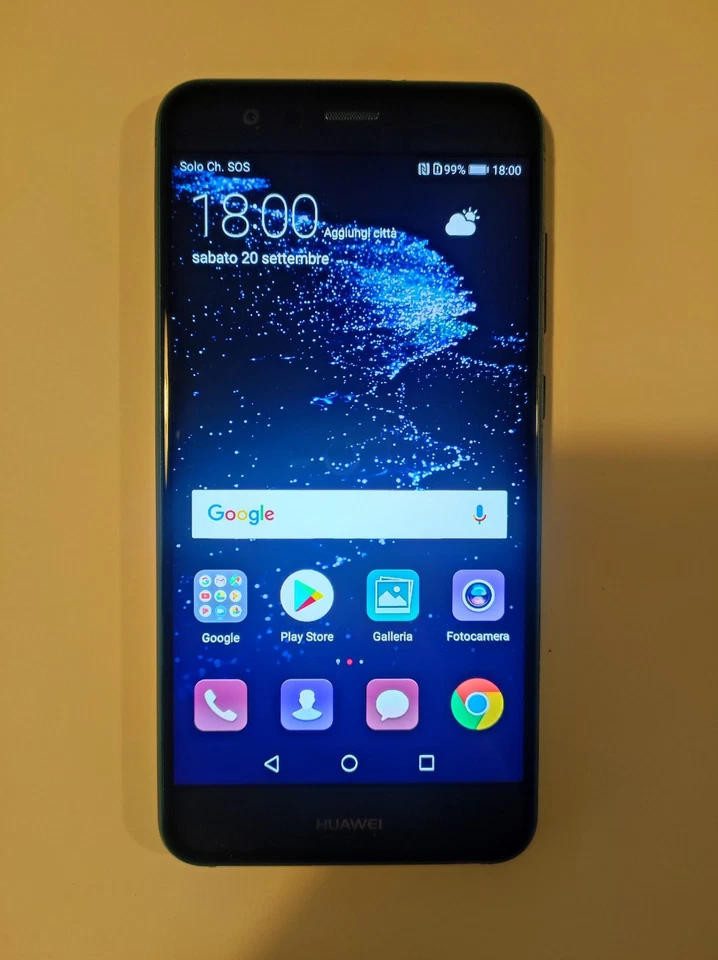 Smartphone Android - Huawei P10 lite - 32GB - Blu - Android 8 - No scatola - Immagine 3 di 4