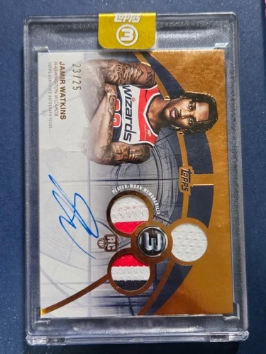 2025 Panini Jamir Watkins Dominators Autographs - Scope (Raw)