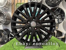 4X R19" 5X120 VW Palmerston Style Black Gloss Wheels: Fits California Caravelle