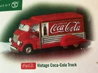 department 56 snow village accessories Vintage coca-cola Truck