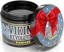 Viking Revolution Pomade for Men 4oz - Firm Strong Hold & 4 Ounce (Pack of 1) 
